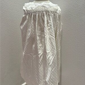 Yellow Swiss dot dress